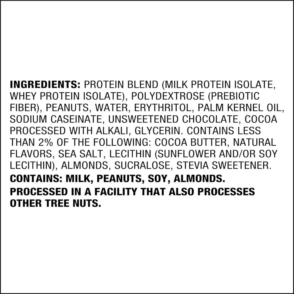 Quest Nutrition Dipped Chocolate Peanut Butter Protein Bars, 18g Protein, 1g Sugar, 3g Net Carbs, Gluten Free, 12 Count