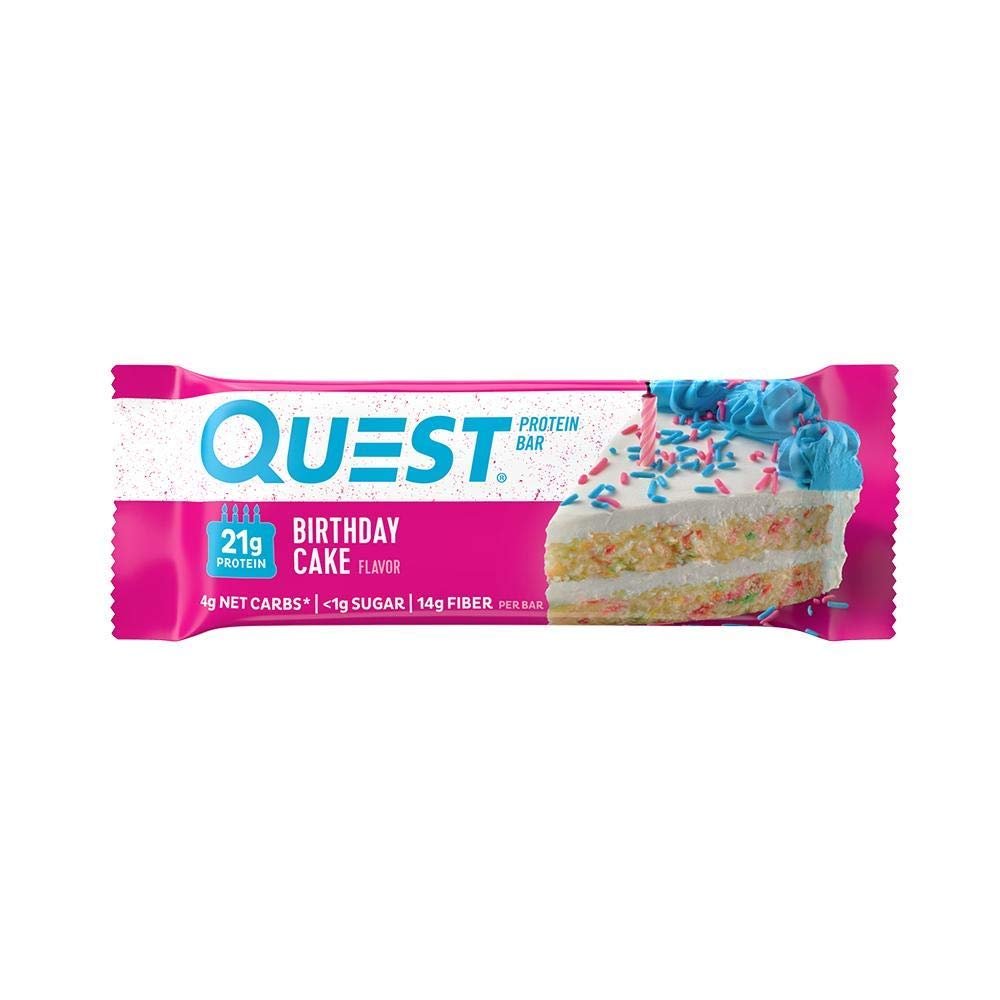 Quest Nutrition Protein Bar Delectable Dessert Variety Pack 1. Low Carb Meal Replacement Bar with Over 20 Gram of Protein. High Fiber, Gluten-Free (12 Count)